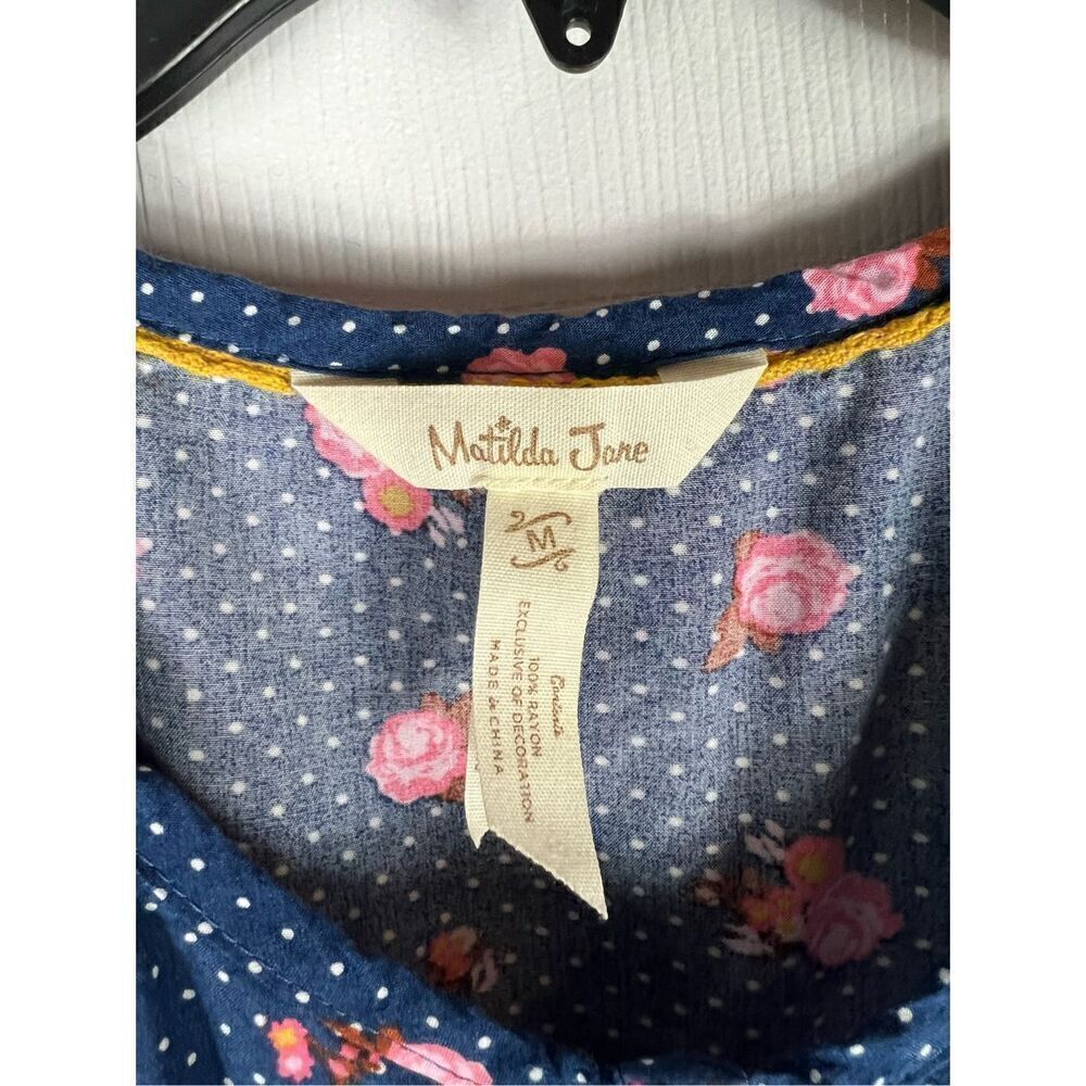 Matilda Jane Womens Dream Alittle Dream Blouse Size M - Picture 2 of 3